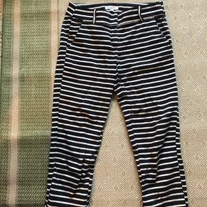 Loft brand stripped pants